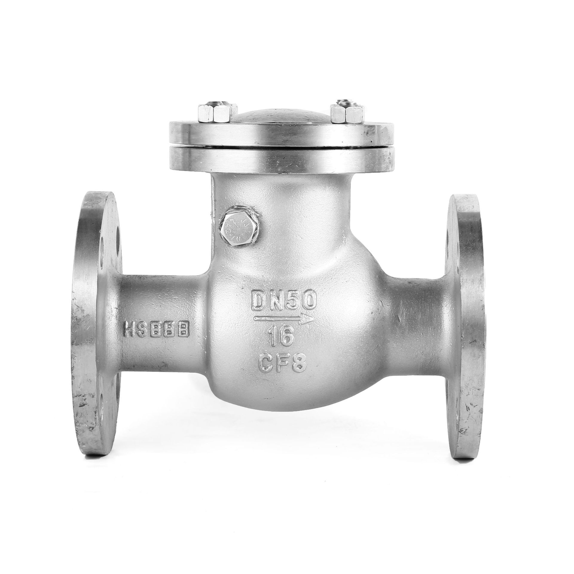 H44W-16P不锈钢法兰止回阀H44W-16P Stainless Steel Flanged Check Valve