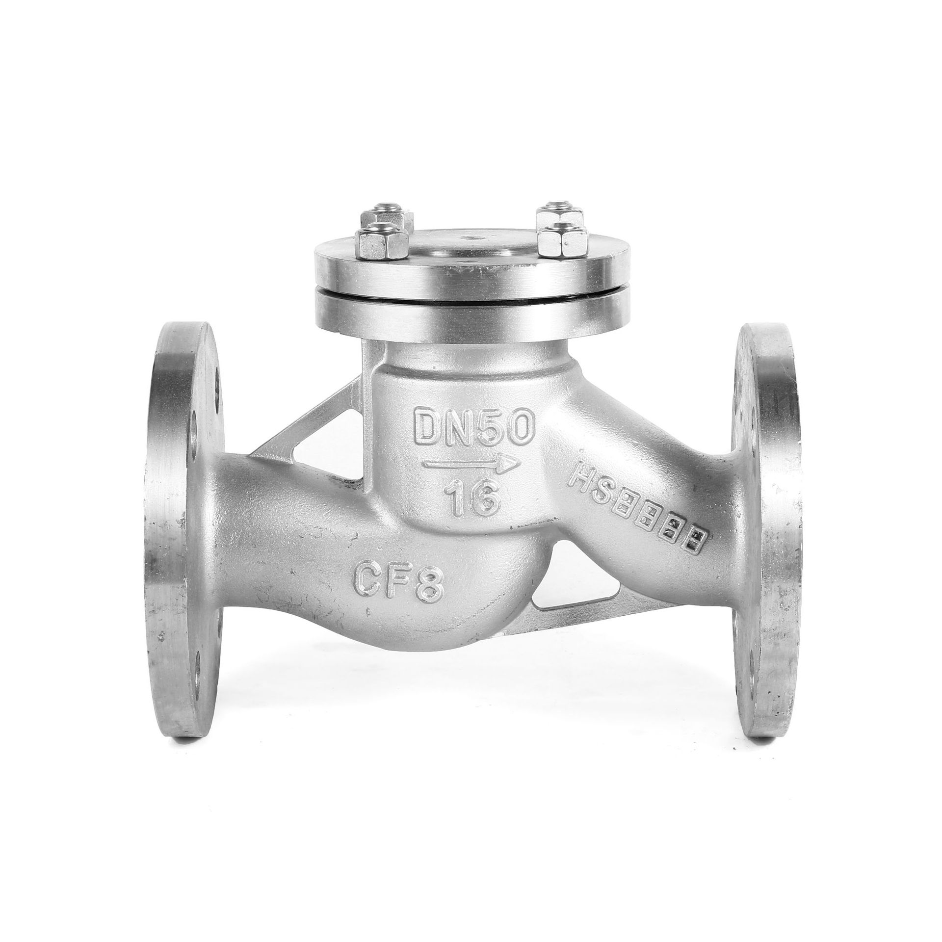 H41W-16P不锈钢法兰止回阀H41W-16P Stainless Steel Flanged Check Valve