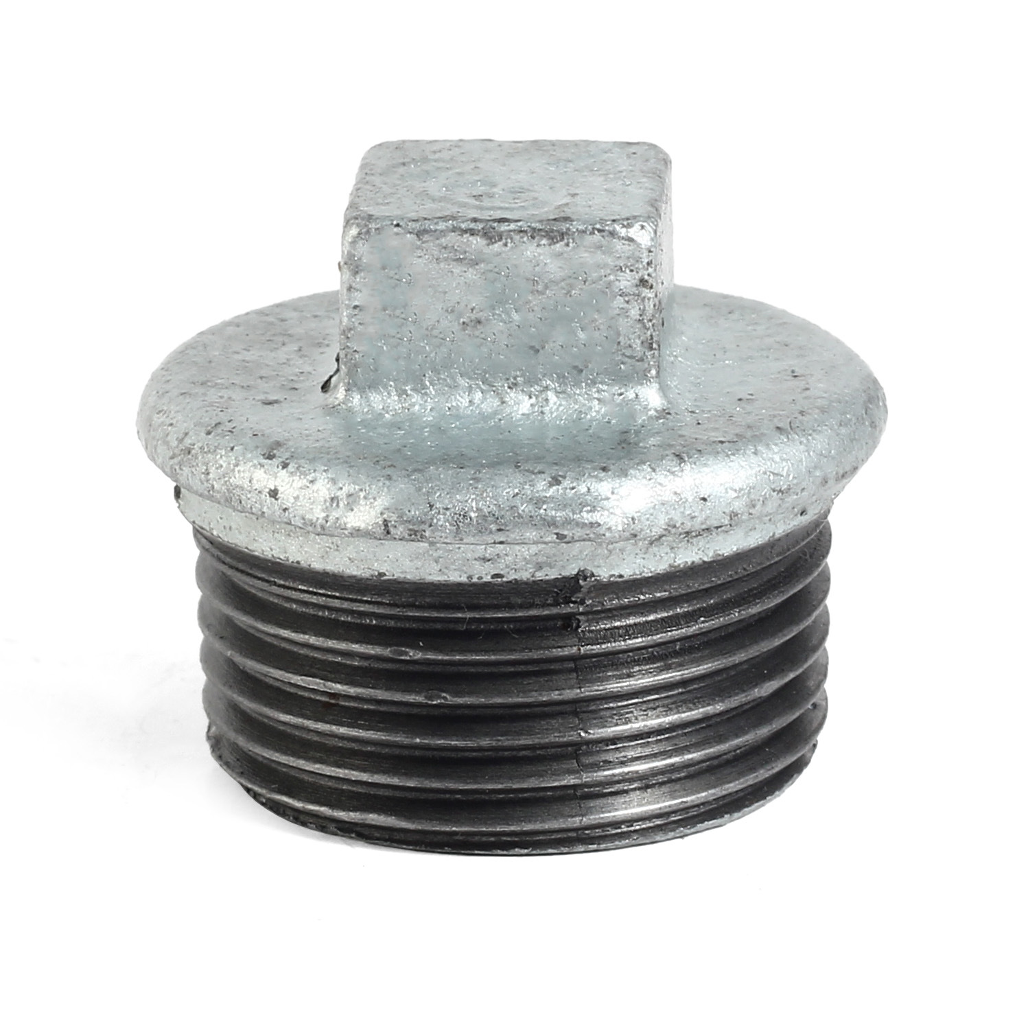 镀锌外丝堵头Galvanized external pipe cap